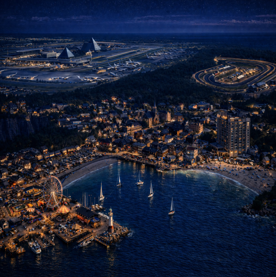 Luxor City, Airport and Harbour