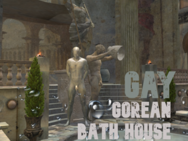 Gay Gorean Bath House